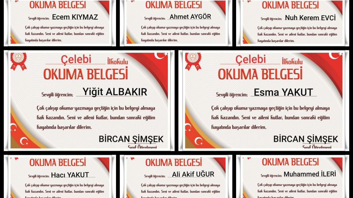 Okuma Belgelerimiz